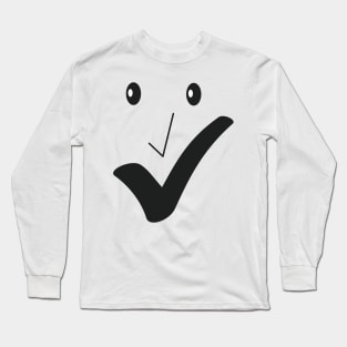 Fine smile - Fine face A02. Long Sleeve T-Shirt